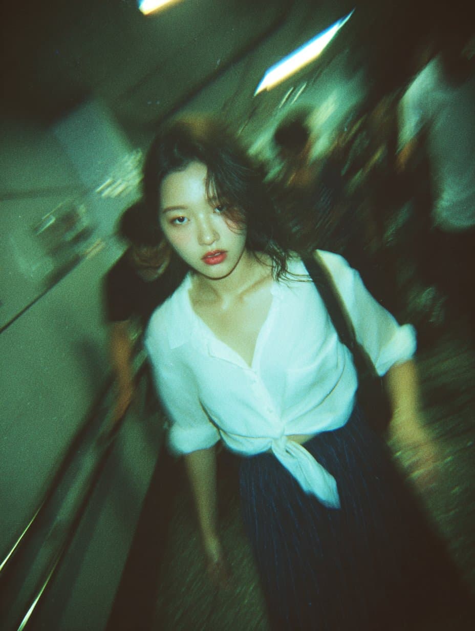 Tokyo Subway Stairwell Beauty