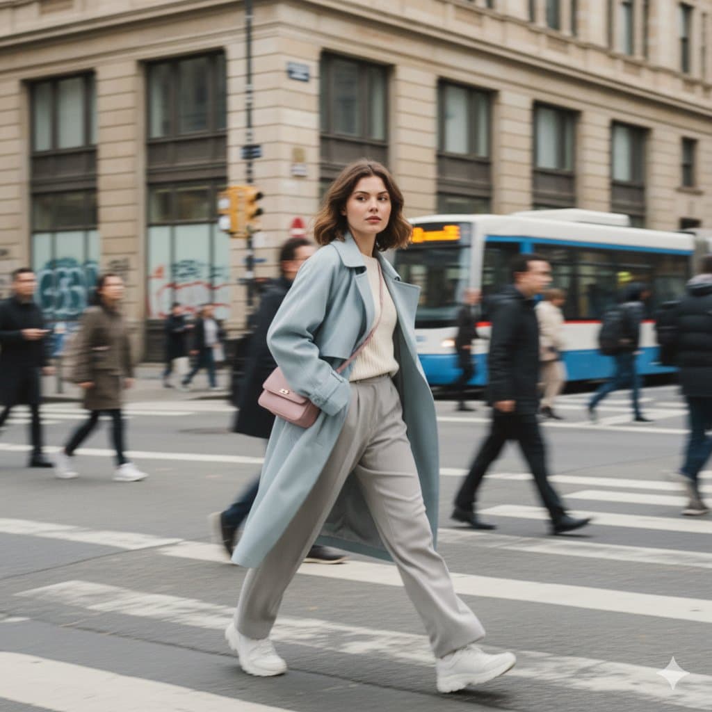 Cinematic Street Fashion Photography