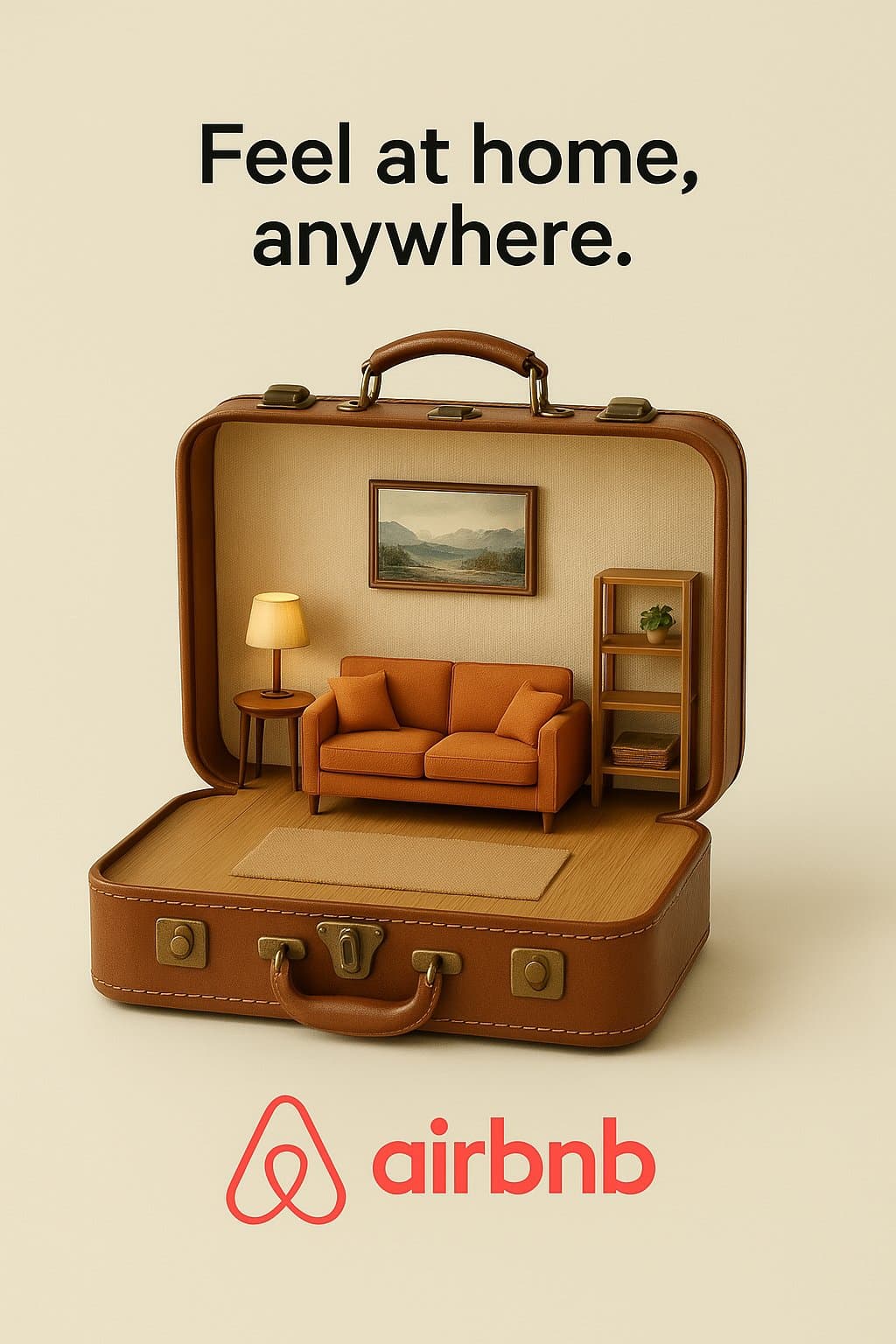 Criando Anúncios Criativos do Airbnb — Generated result