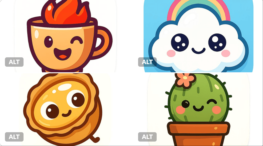 Playful Modern App Icon Design