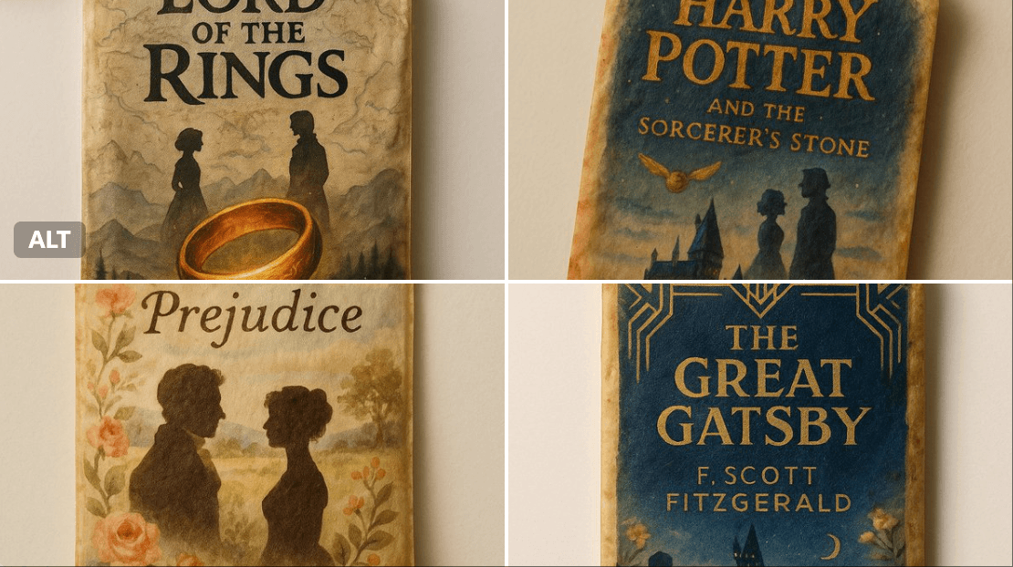 A Vintage Tea Bag — Generated result