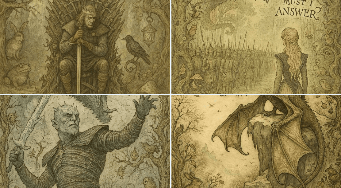 1920s Arthur Rackham Style Fairytale Illustration — Generated result