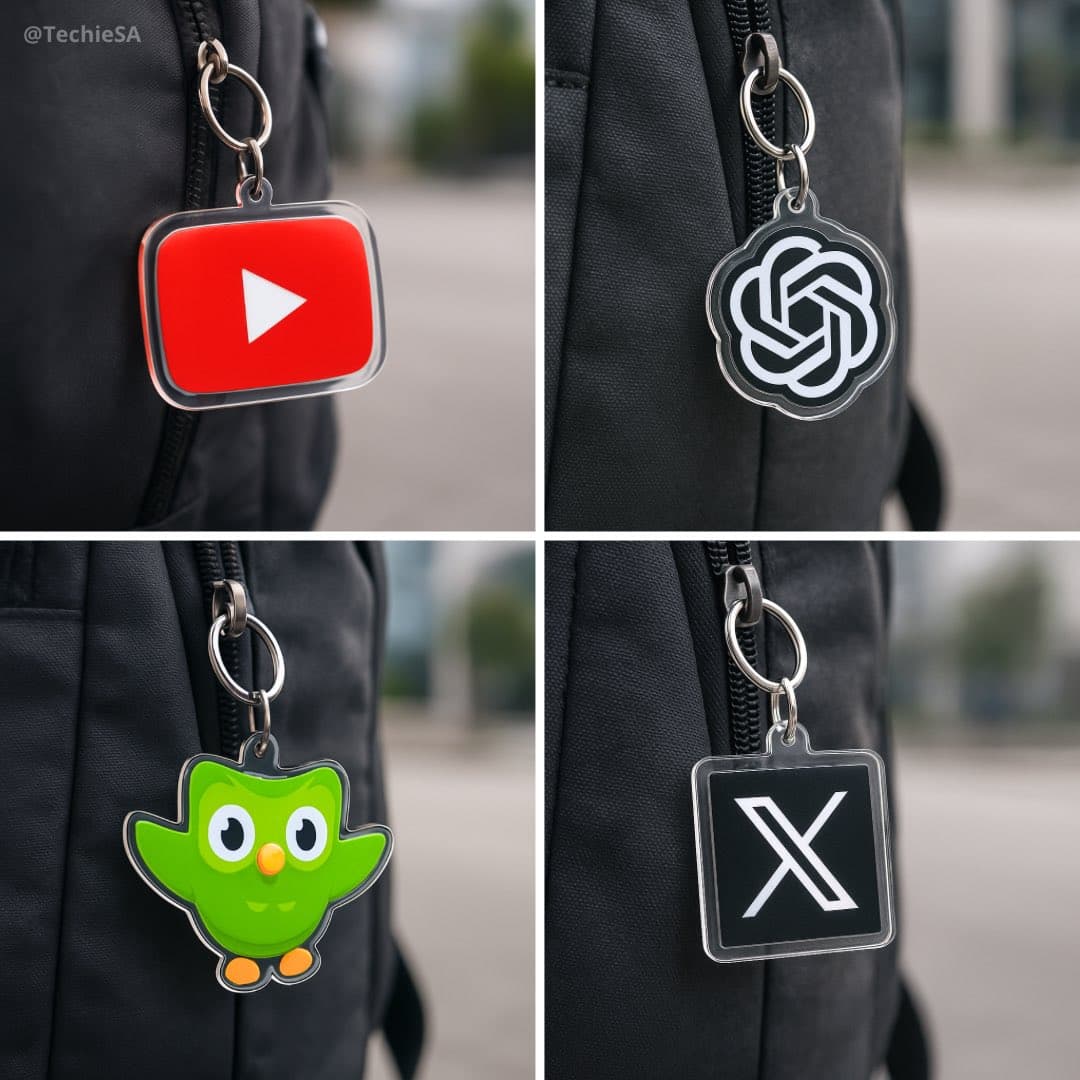 Acrylic Keychain — Generated result