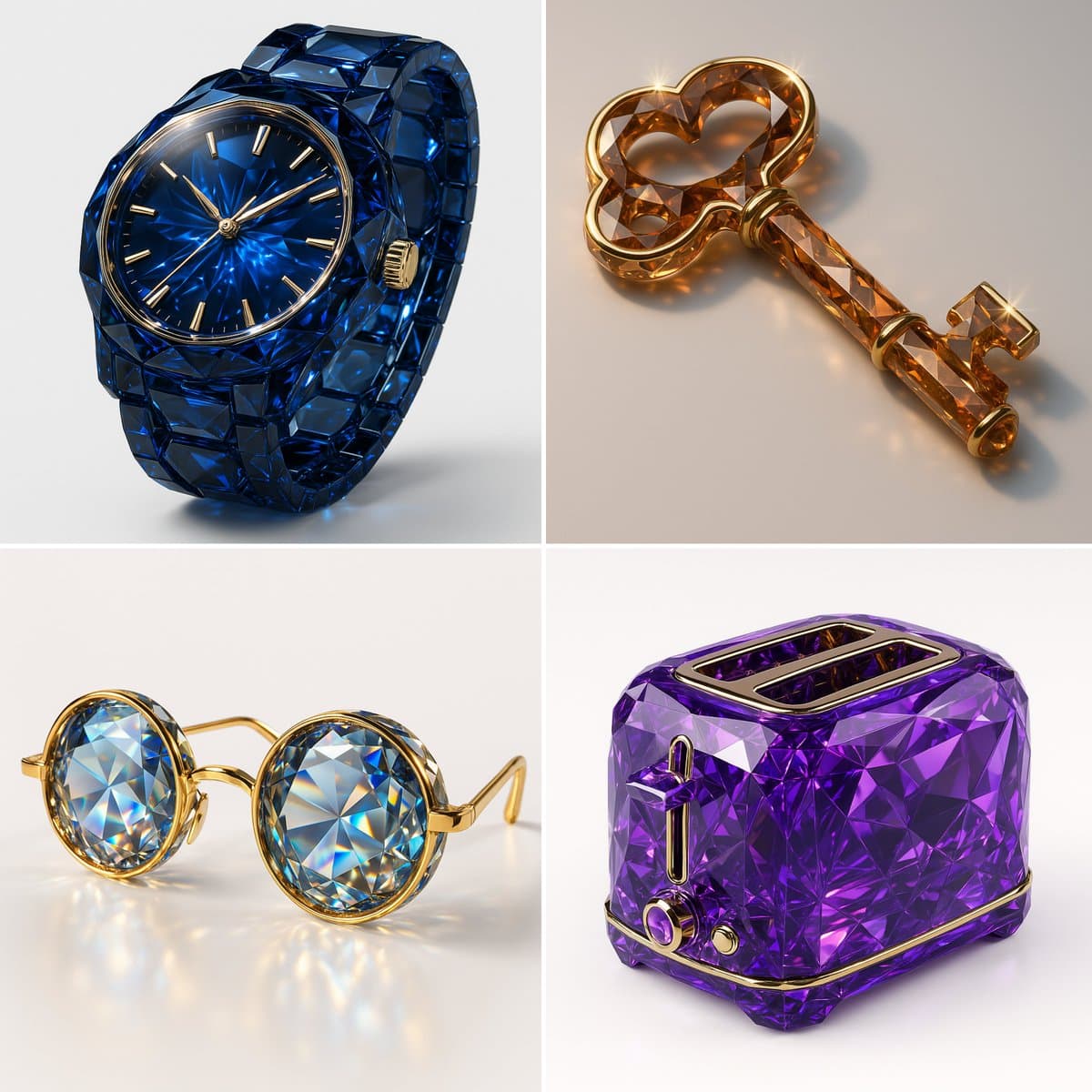 Gemstone Render Style — Generated result