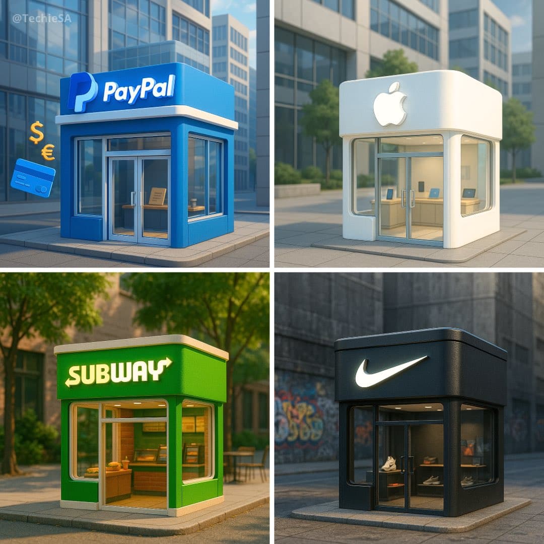 3D Shop Rendering — Generated result