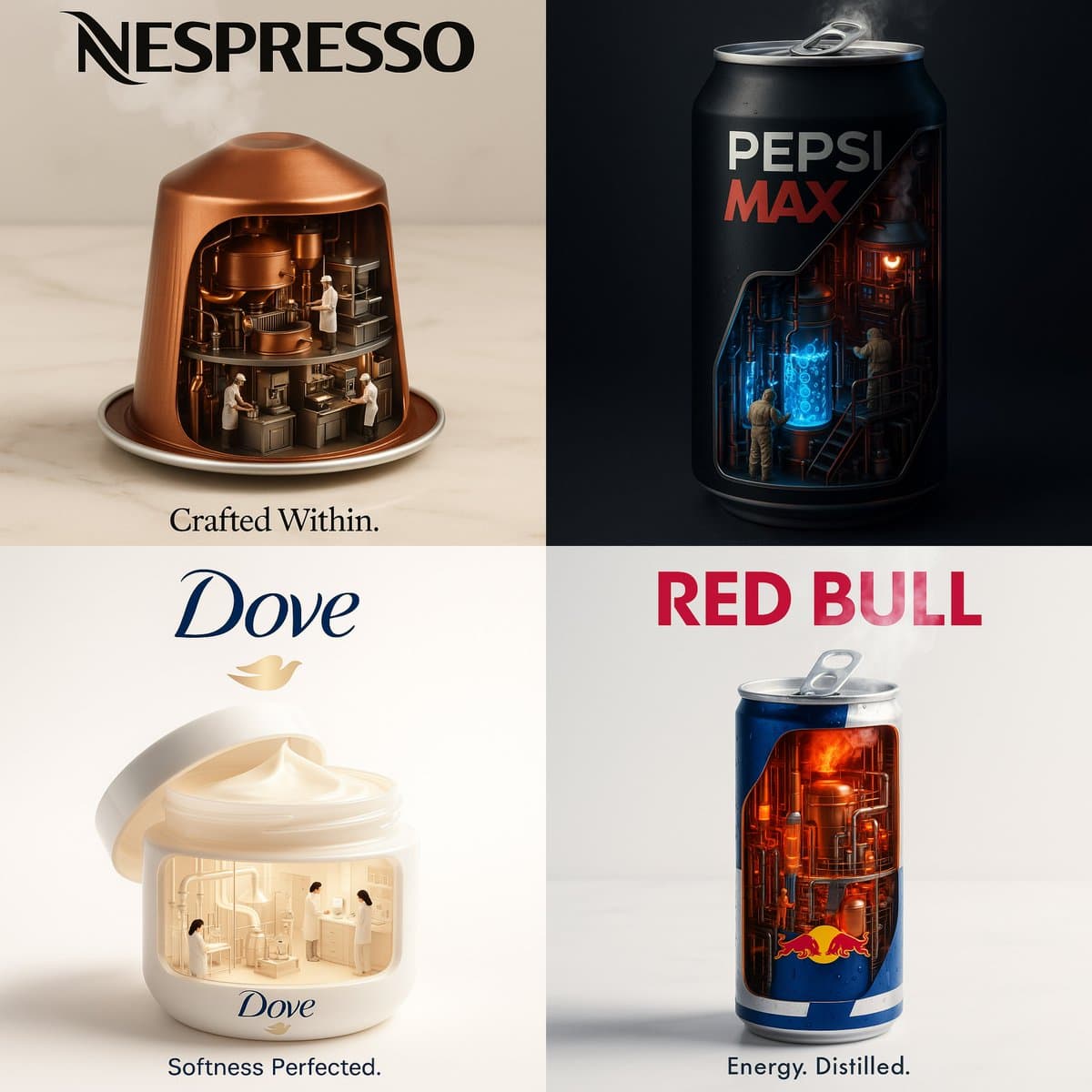 Industrial Internal Branding Ad — Generated result