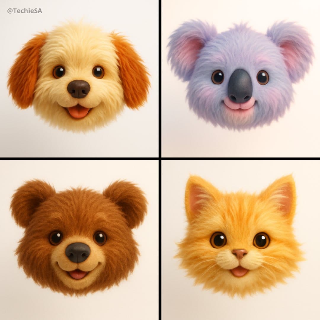 3D Emoji Head — Generated result