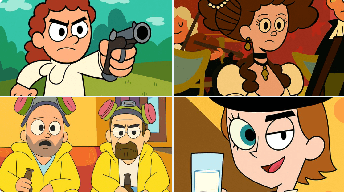 New Cartoon Style — Generated result