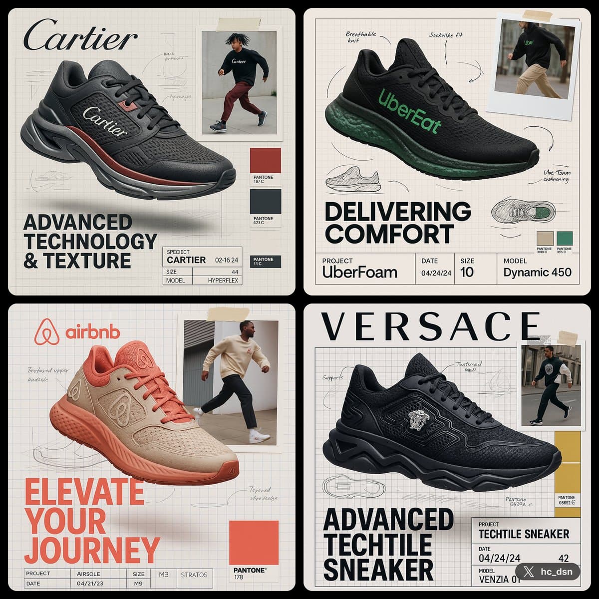 Designing Sneakers for Any Brand — Generated result