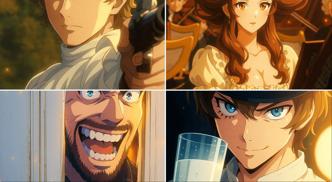 Modern Digital Anime Style — Generated result
