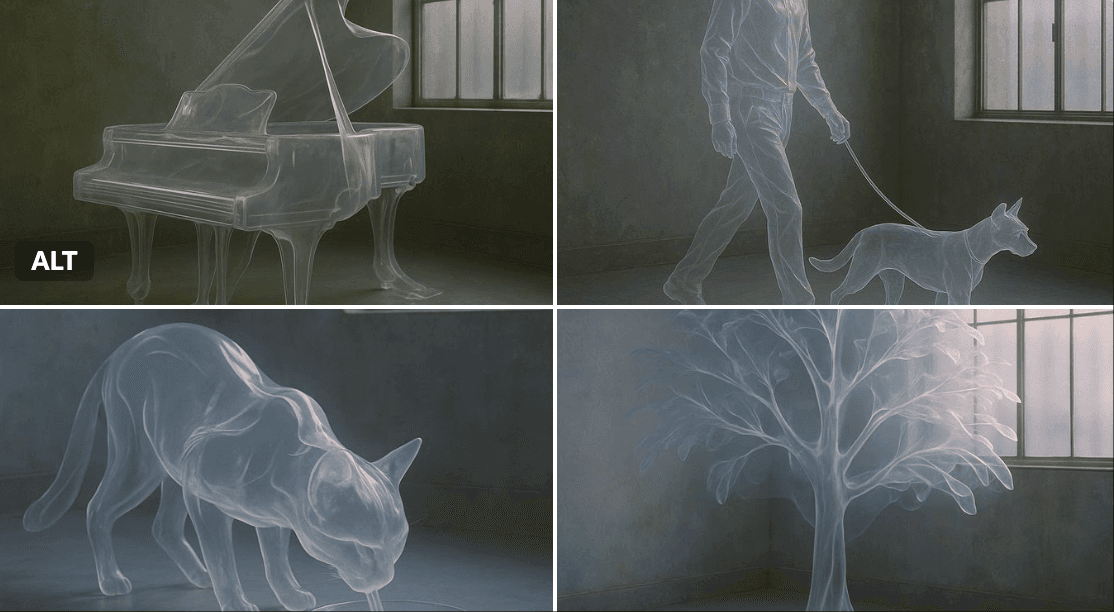 Ghostly Forms — Generated result