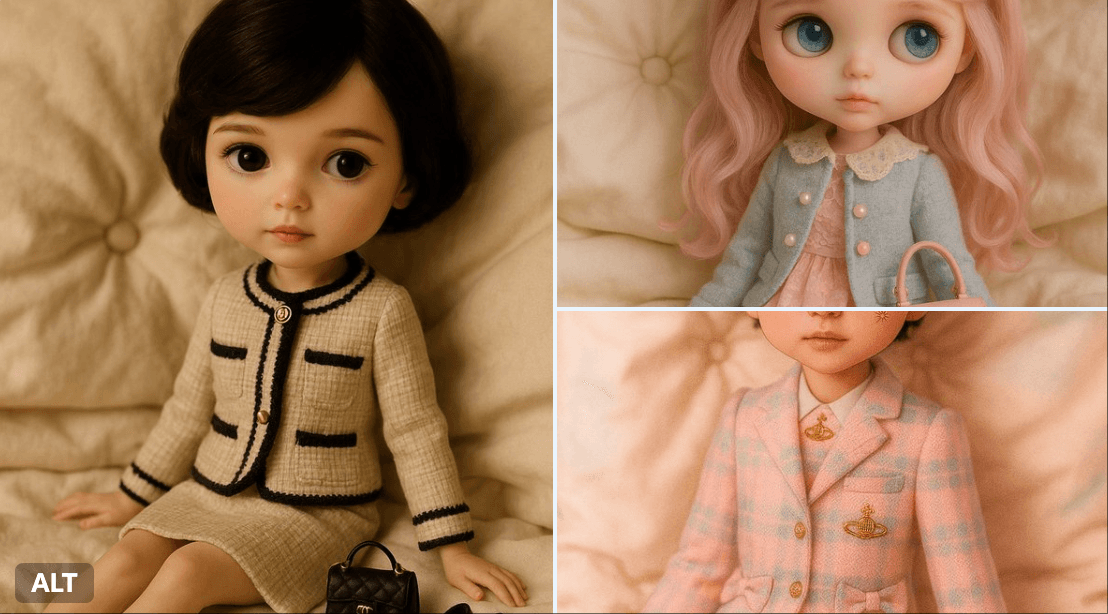 Fashion Brand Dolls — Generated result