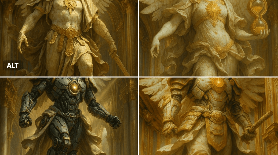 God of Time — Generated result
