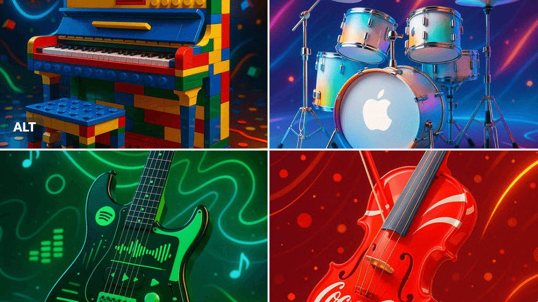 Branded Musical Instruments
