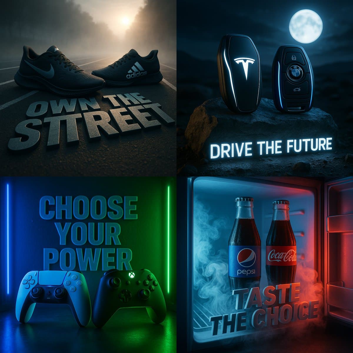 Choose Your Side — Generated result
