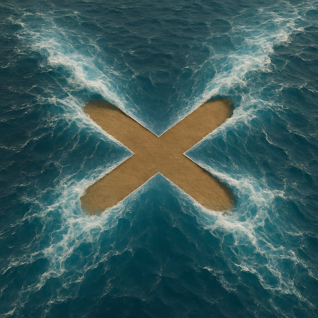 Surreal Ocean Pattern — Generated result