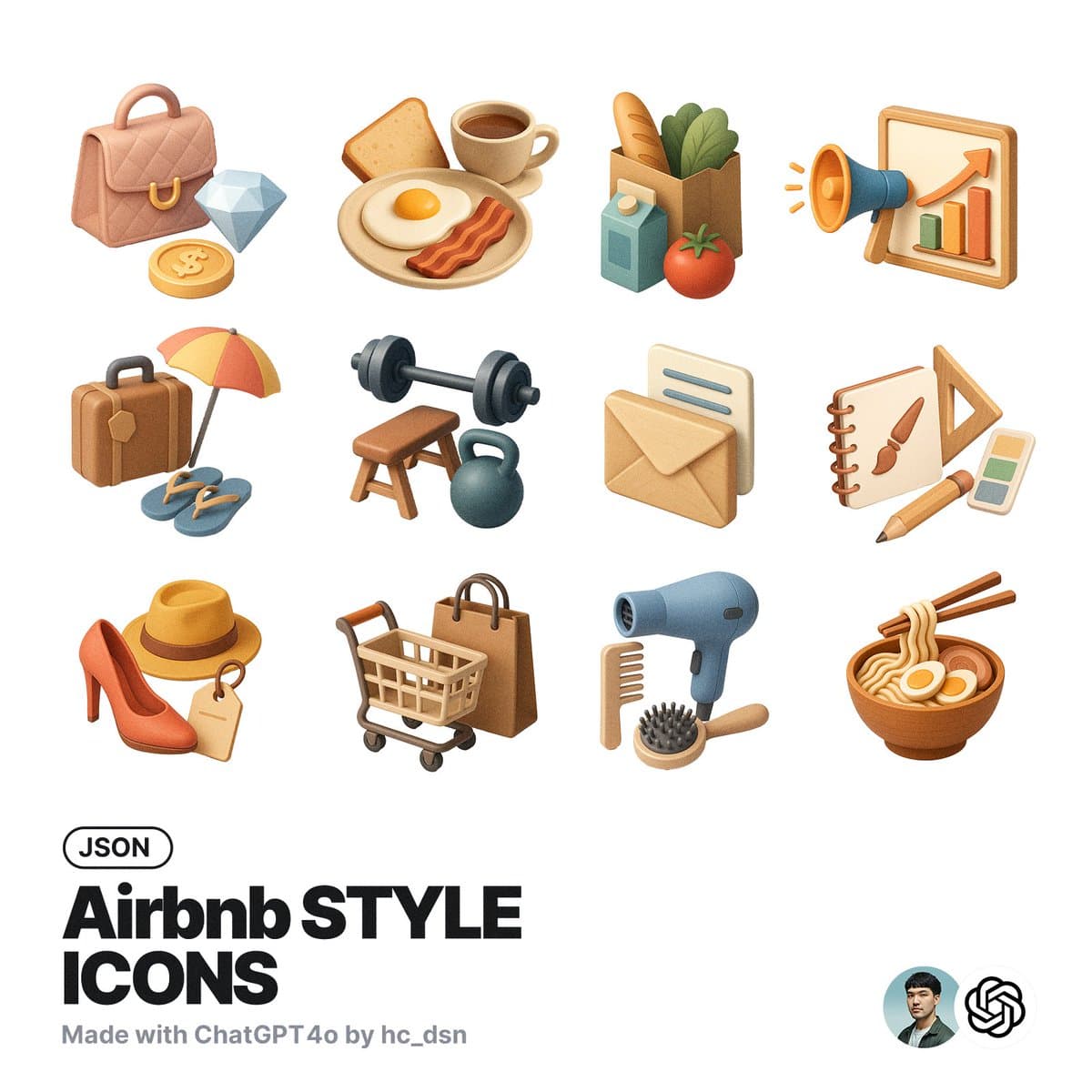 Airbnb Style Icons