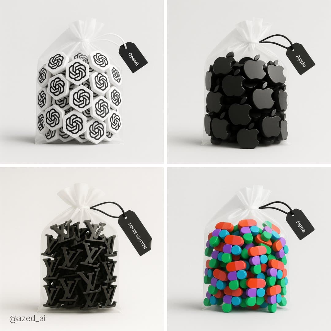 Objects in Transparent Plastic Bag — Generated result